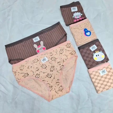 شورت کتابی عروسکی طرح دار چی چی