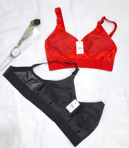 سوتین زنانه کش پهن خامه دوزی برند شمیم