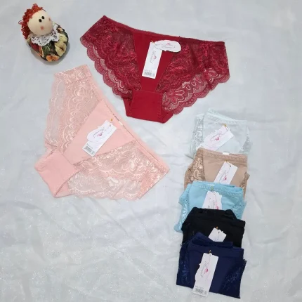 شورت زنانه توری فری سایز (با لایه ضد حساسیت)